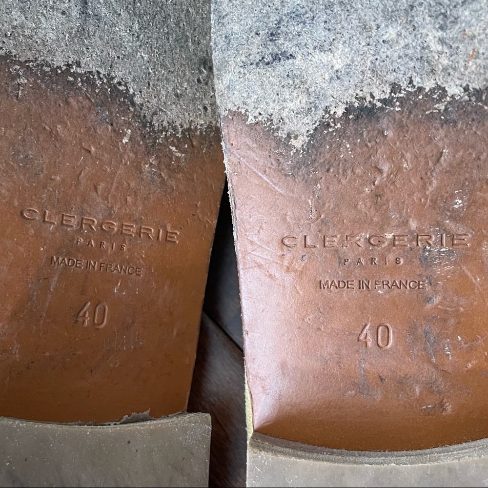 Robert Clergerie Alice Suede Slip-on Mules - Picture 7 of 7